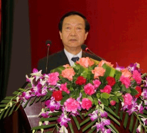 工信部部長(zhǎng)李毅中講話(huà)